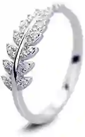 خاتم من الفضة الاسترليني الخالصة